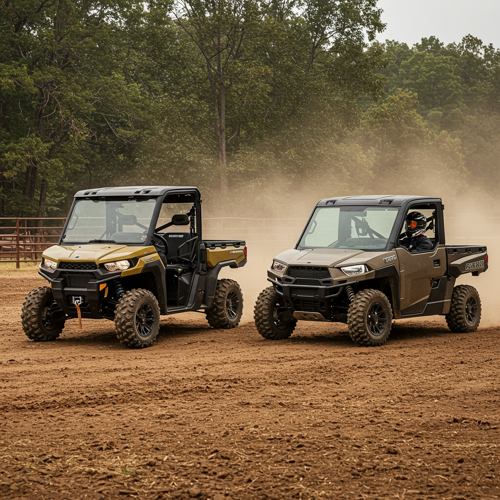 Can-Am Defender vs. Polaris Ranger Image