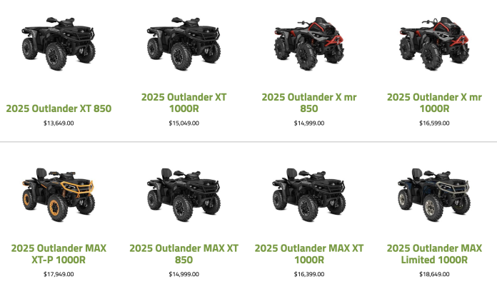 Can-Am Outlander 1000 X MR